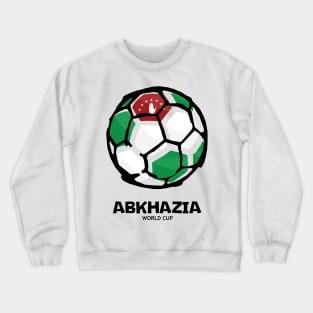 Abkhazia Football Country Flag Crewneck Sweatshirt